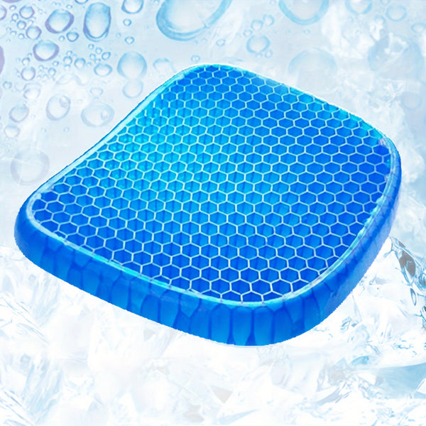 Gel Seat Cushion - Breathable Honeycomb Seat Cushions for Office Chair, Home, Car, and Wheelchair