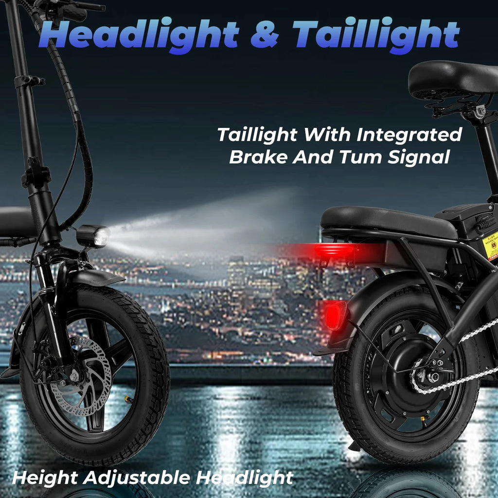 14 Inch Folding Electric Bike 560W Motor 48V Battery - Mobility Buy