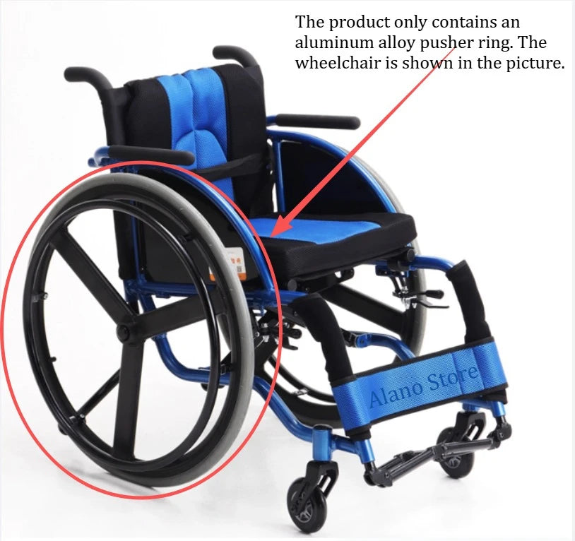 24 Quick Release Rear Wheel For Sports Wheelchair Aluminum Pneumatic Tire - Mobility Buy