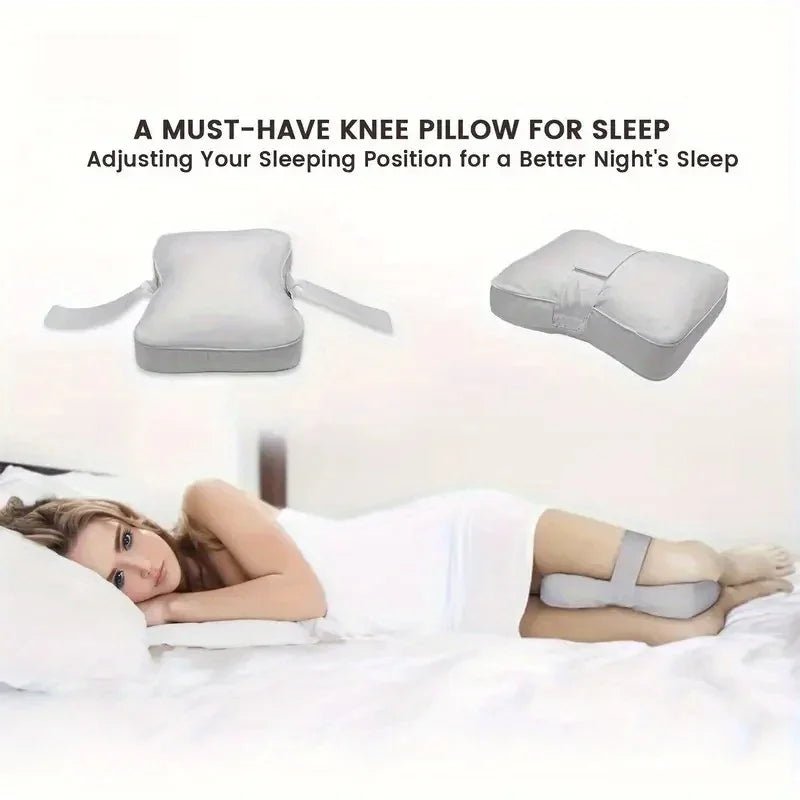 Adjustable Single Leg Knee Pillow Relieves Hip Pain For Side Sleepers - Mobility Buy