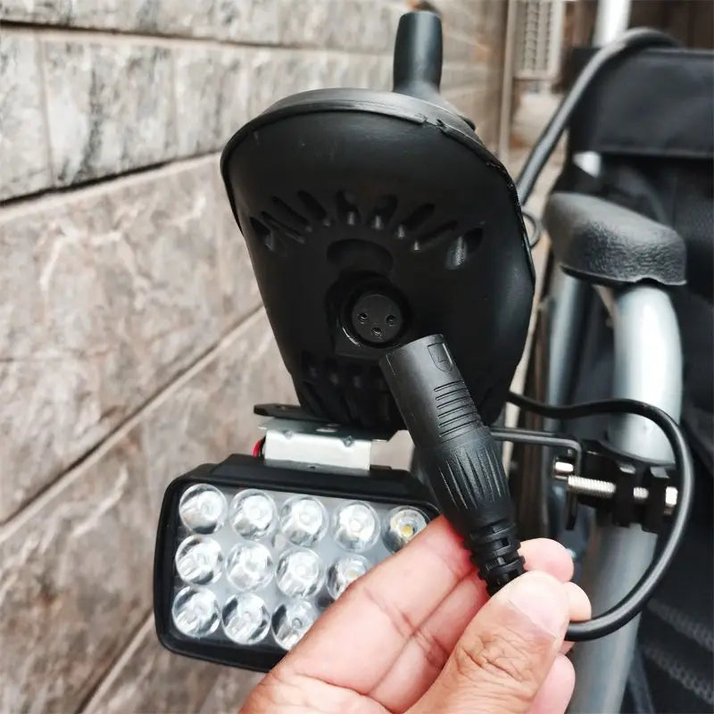 Electric Wheelchair LED Safety Light with Controller - Mobility Buy