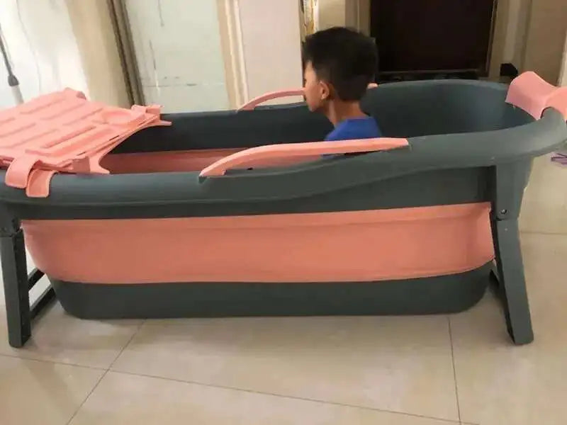 Foldable Adult Portable Bathtub Full Body Thickened Household Tub - Mobility Buy