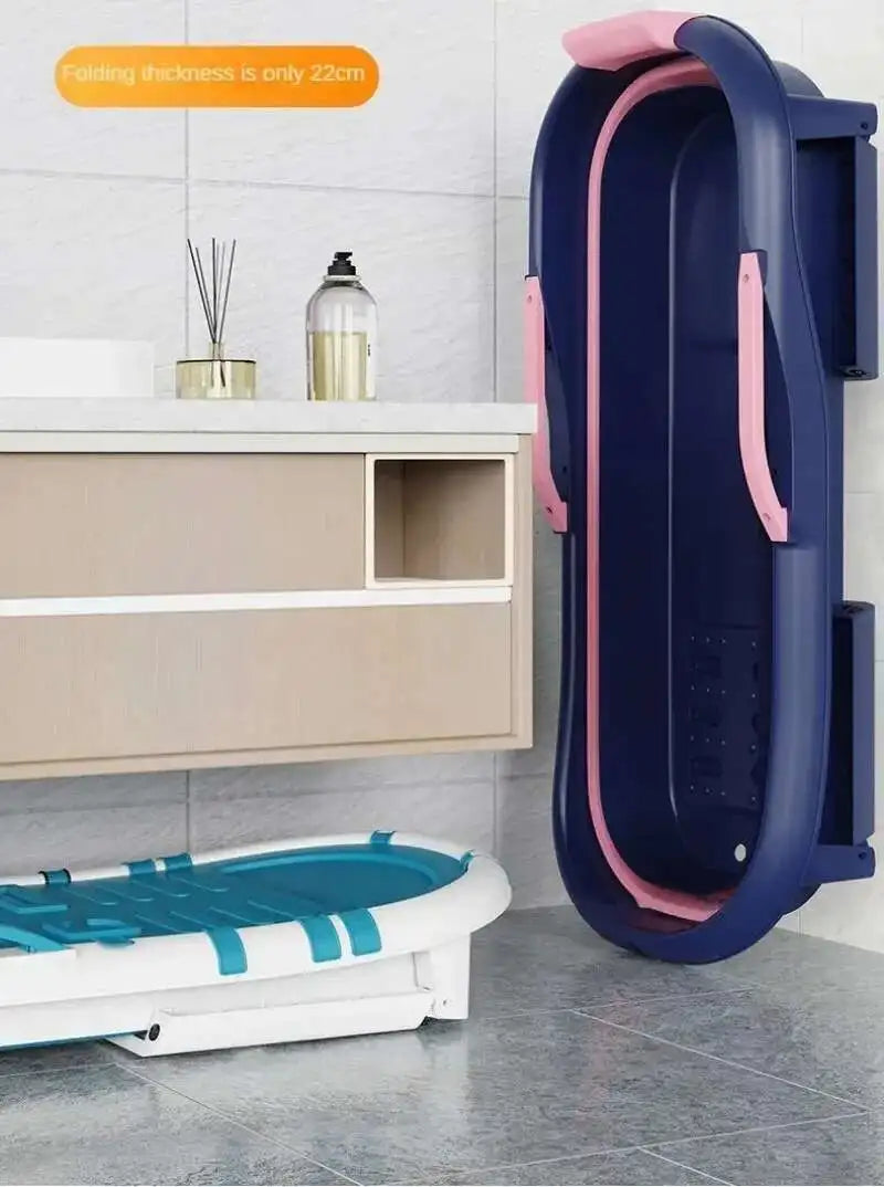 Foldable Adult Portable Bathtub Full Body Thickened Household Tub - Mobility Buy