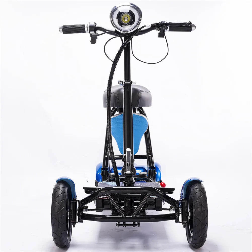 Foldable Electric Scooter Dual Motor Four Wheel For Elderly And Disabled - Mobility Buy
