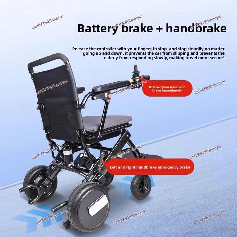Folding Mobility Chair For Seniors Lightweight Aluminum All Terrain Portable - Mobility Buy