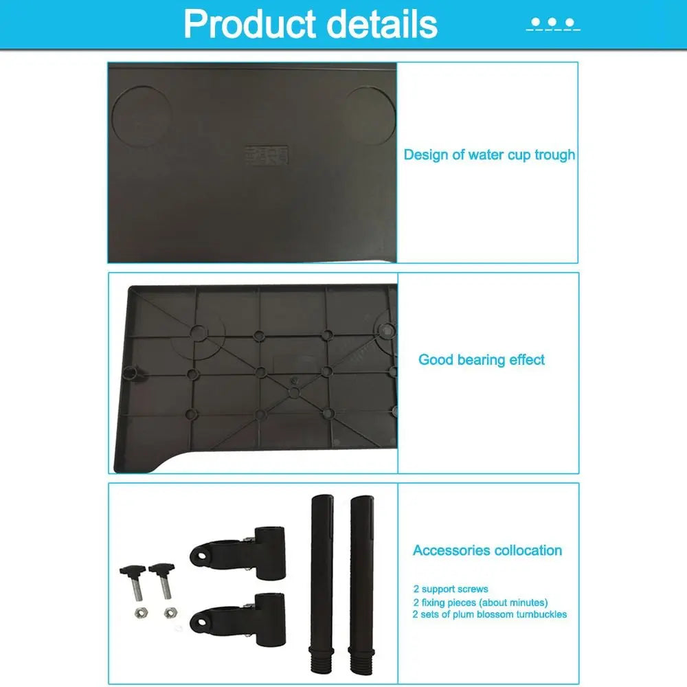 Lightweight Detachable Wheelchair Tray Table Easy To Install Waterproof - Mobility Buy