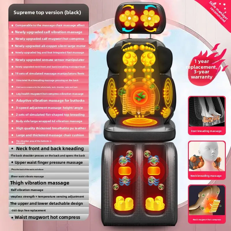 Massage Chair Full BodyNeck Back Waist Leg Infrared Heating - Mobility Buy