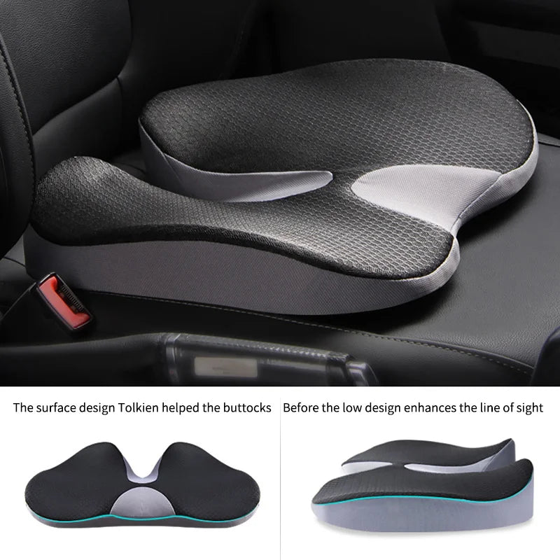 Non Slip Orthopedic Memory Foam Prostate Cushion Tailbone Sciatica Pain Relief - Mobility Buy