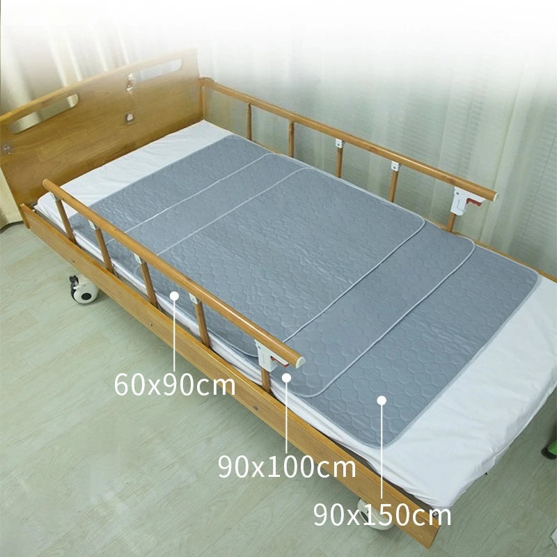 Premium Thickened Waterproof Bed Pad With Secure Non Slip Bottom For Adults - Mobility Buy