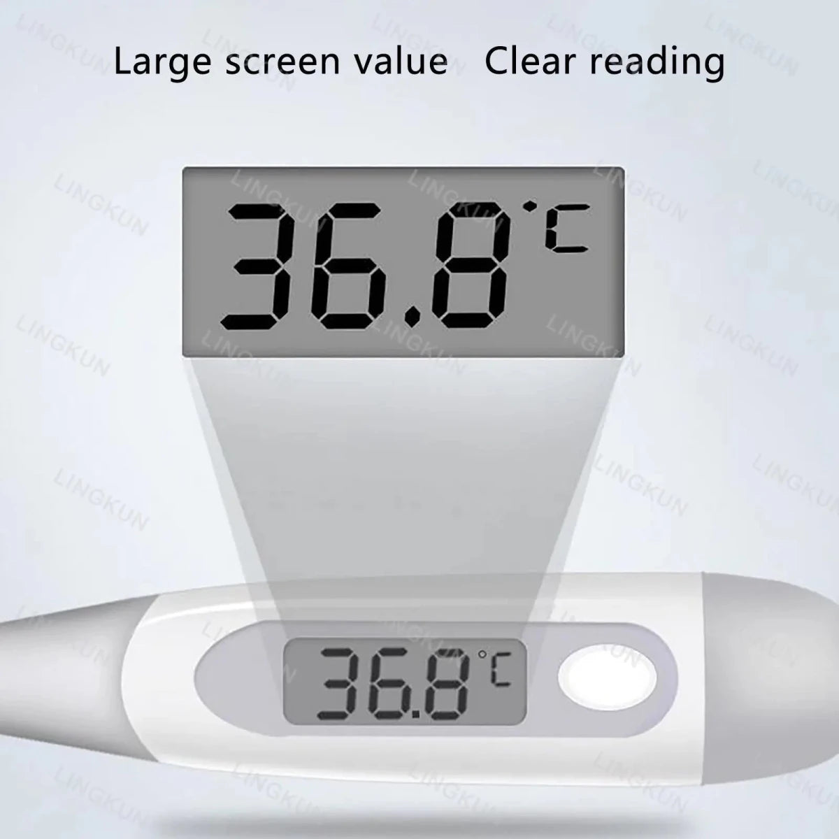 Pulse Oximeter Finger Clip And Digital Thermometer For Adults And Children - Mobility Buy