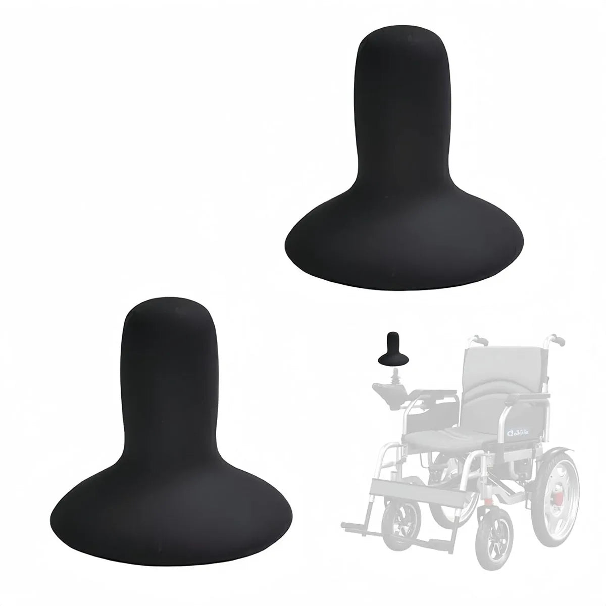Rubber Joystick Buttons for Electric Wheelchairs Repair Kit - Mobility Buy