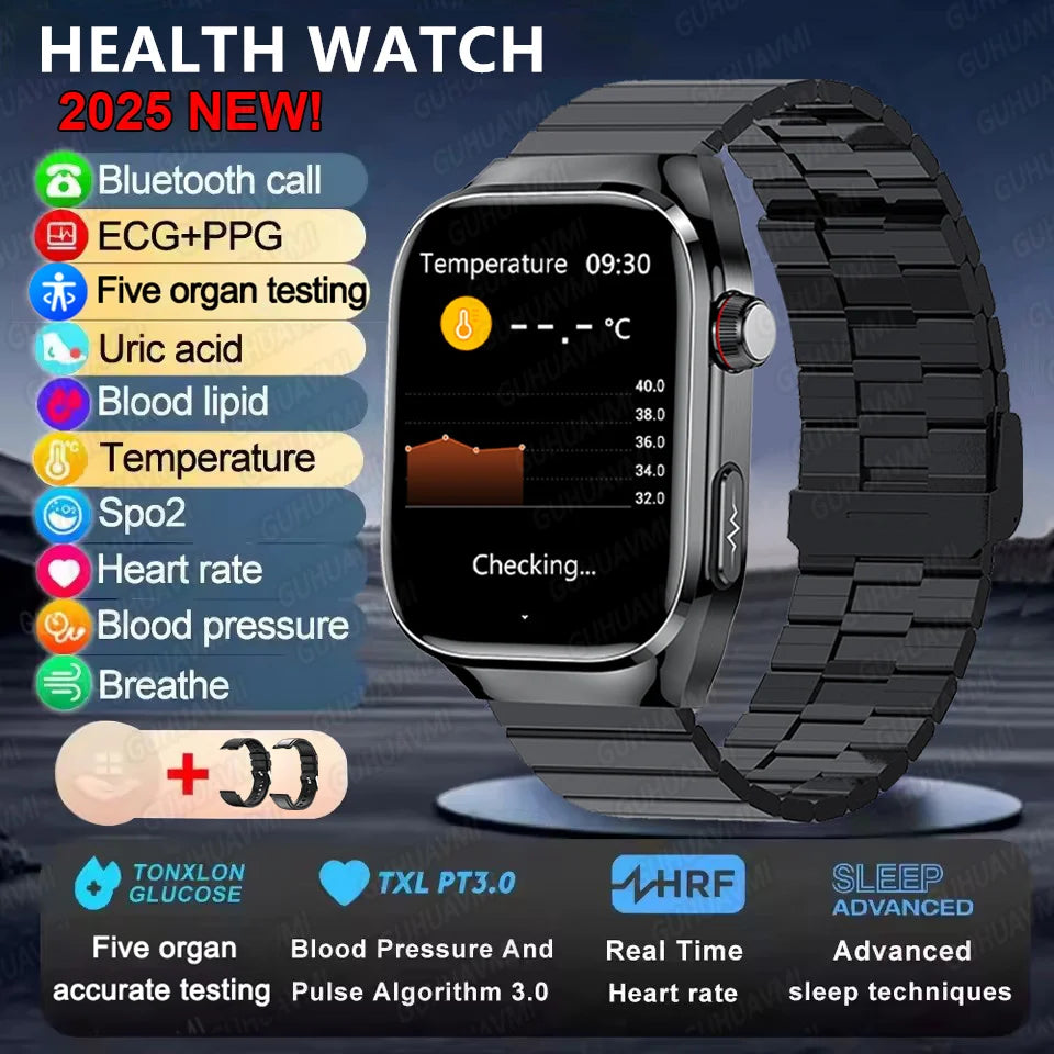 Micro Physical Exam Smart Watch - Health check Bluetooth - Smart Watches from Smaet watch