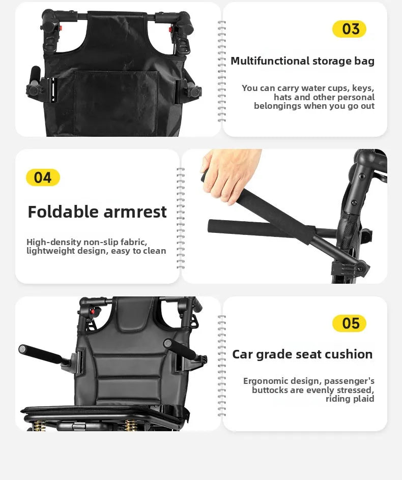 Small foldable, lightweight wheelchair - travel, portable - Wheelchairs from Manual wheelchairs