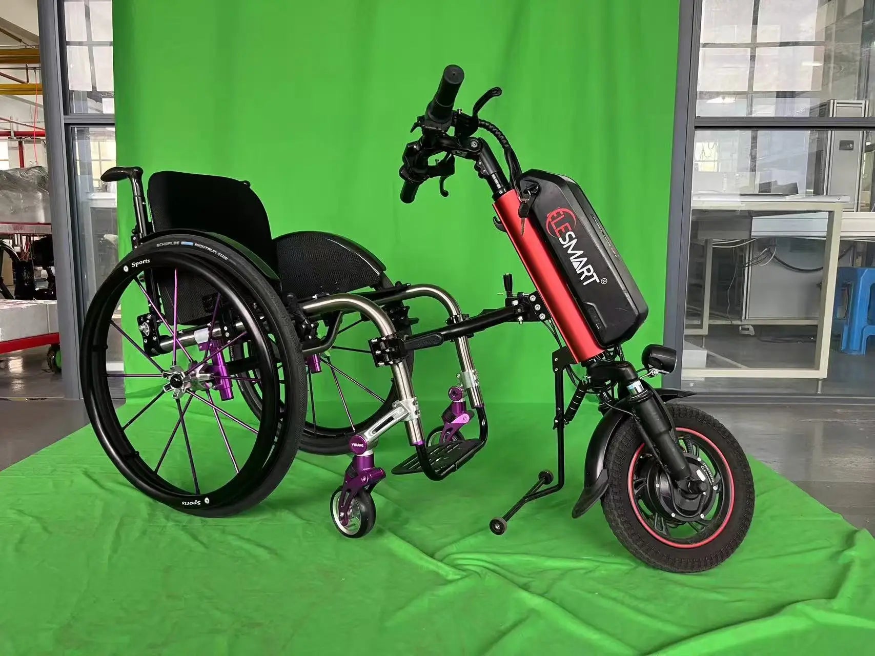 Smart Electric Wheelchair Handbike With 500W Power Assist For Seniors - Mobility Buy