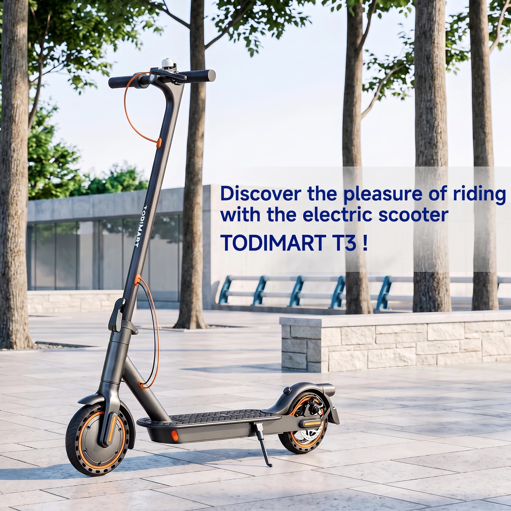 Todimart T3 Foldable Electric Scooter 36V 7.8Ah 250W App Control - Mobility Buy