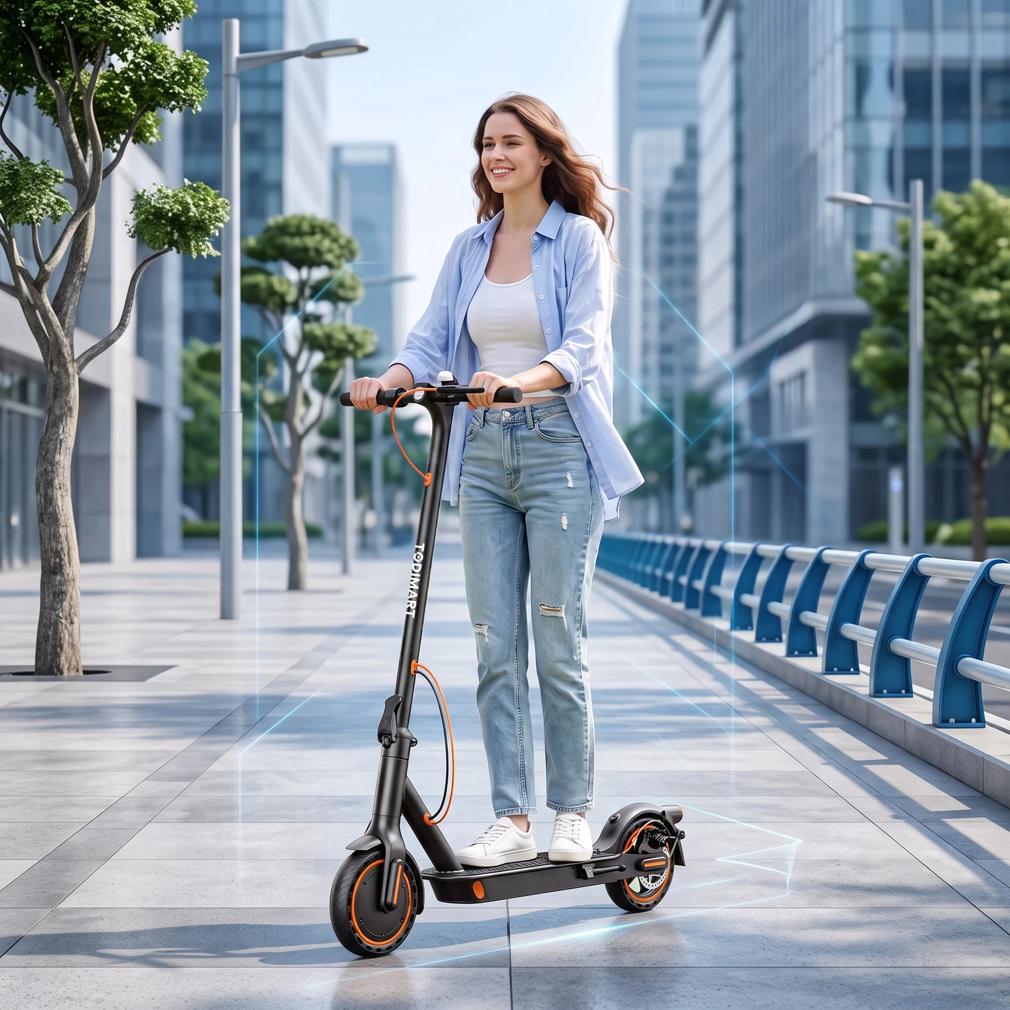 Todimart T3 Foldable Electric Scooter 36V 7.8Ah 250W App Control - Mobility Buy