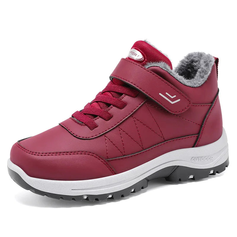Ultimate Plush Ankle Boots Non Slip Sole For Women Casual Comfort - Mobility Buy