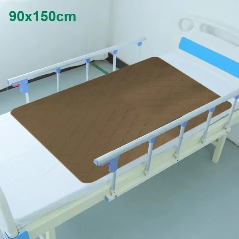 Washable Incontinence Urinary Bed Pad, Bedridden Waterproof - Mobility Buy