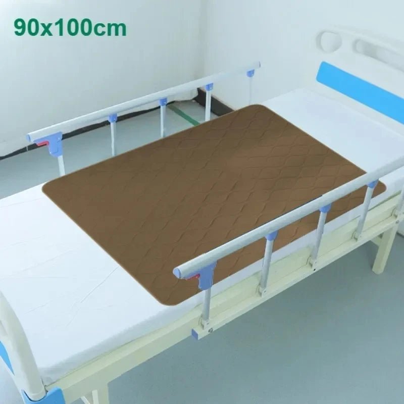 Washable Incontinence Urinary Bed Pad, Bedridden Waterproof - Mobility Buy