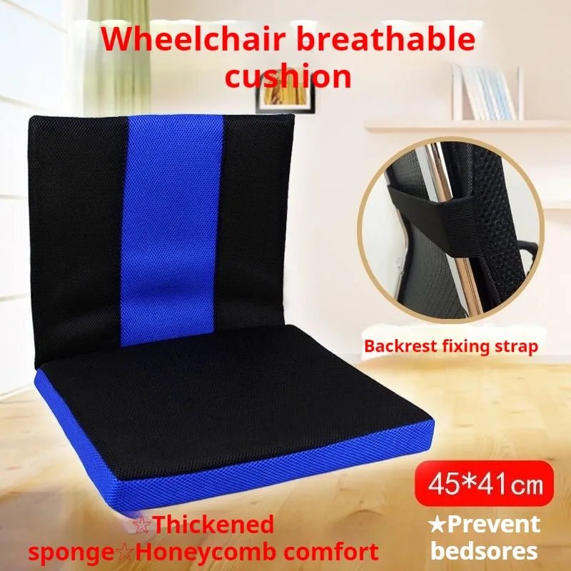 Wheelchair Cushion Backrest Posture Corrector - Mobility Buy