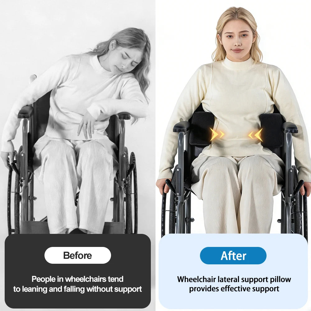 Wheelchair Side Support Pad Adjustable Lateral Foam Wedge For Elderly - Mobility Buy
