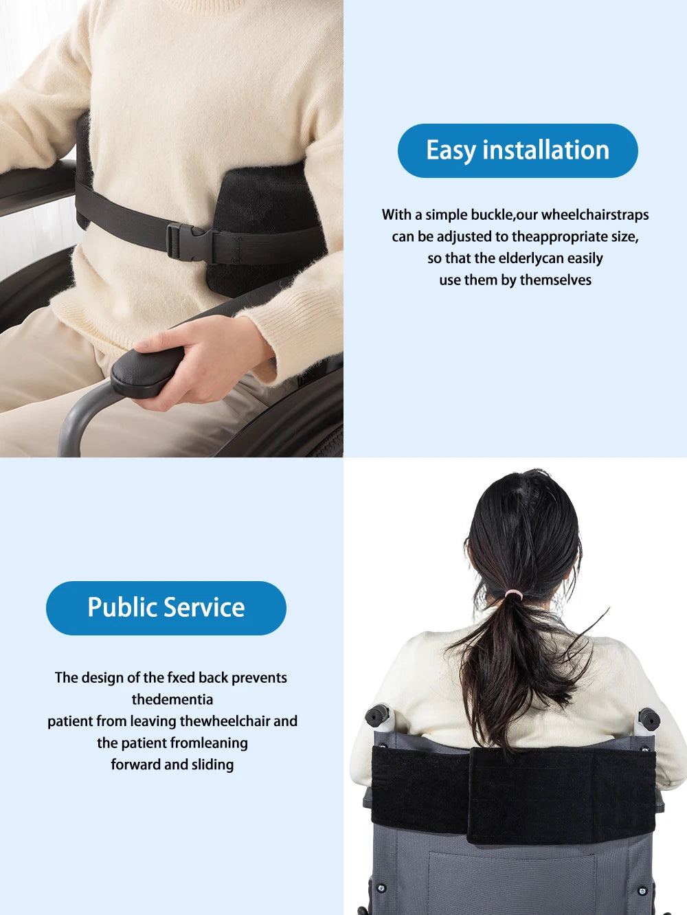 Wheelchair Side Support Pad Adjustable Lateral Foam Wedge For Elderly - Mobility Buy