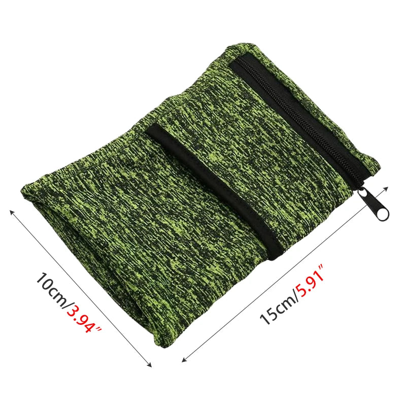 Zipper Bags Lightweight Wrist Wallet Pouch Phone, Key, Cards - Mobility Buy