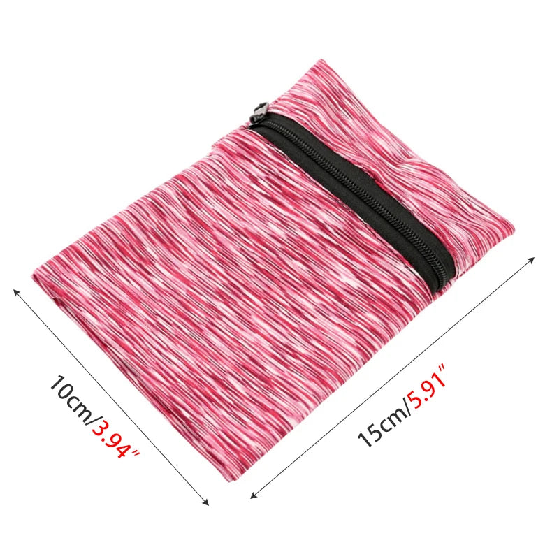 Zipper Bags Lightweight Wrist Wallet Pouch Phone, Key, Cards - Mobility Buy